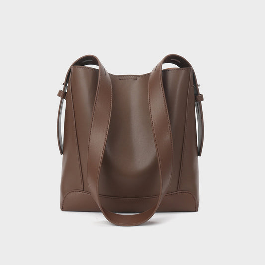 Lucent Blush Deri Tote Çanta