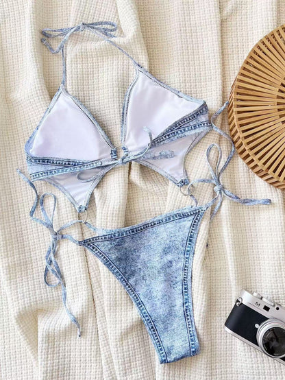 Deep Sea Kot Baskılı Bikini