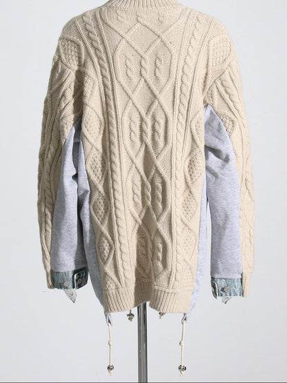 Liliana Rex Bağcıklı Triko Kazak