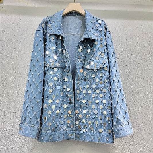 No Rules yeni elmas desenli lüks kot ceket