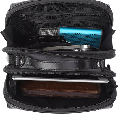 The Luzz hakiki deri spor bisiklet çantası