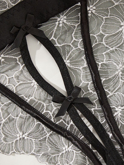 Black Triangle Bodysuit