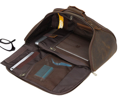 Luzz Hakiki deri büyük kapasitesi sırt çantası