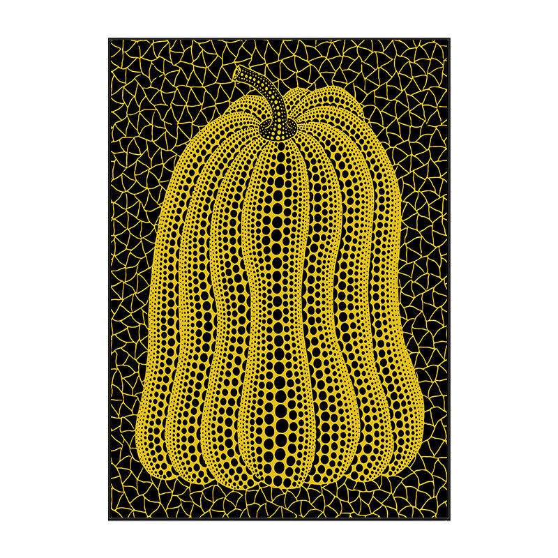 Yayoi Kusama balkabağı duvar resmi