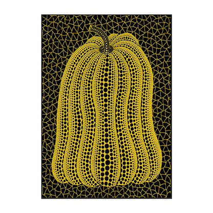 Yayoi Kusama balkabağı duvar resmi