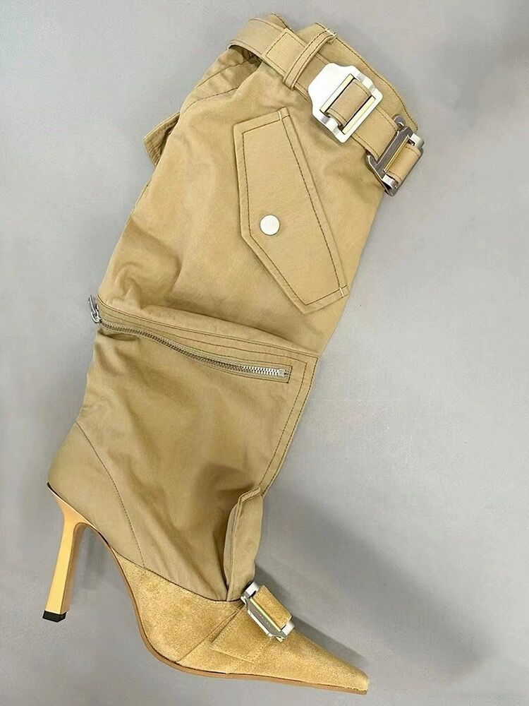 Gilded Fang Topuklu Çizme