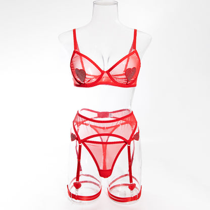 Heart on Bra Takım