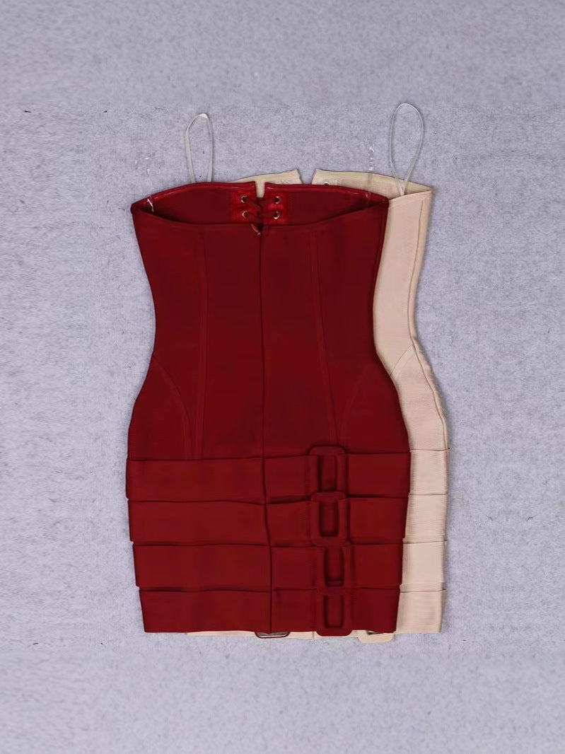 Velvet Relic Mini Bandaj Elbise
