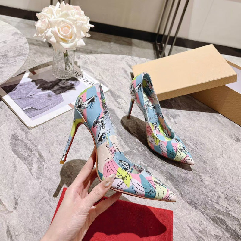 Divine Voltage İnce Topuklu Ayakkabı