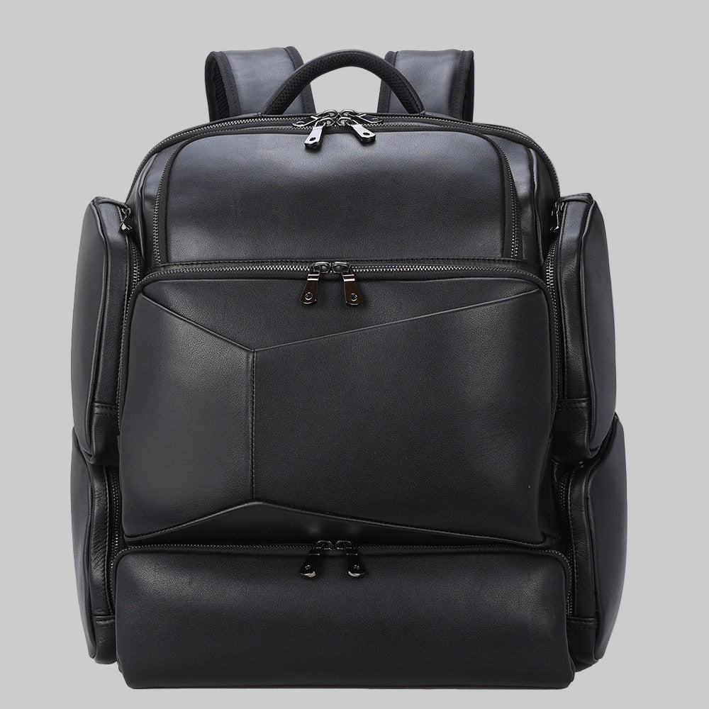 Marcus  lüks hakiki deri sırt çantası