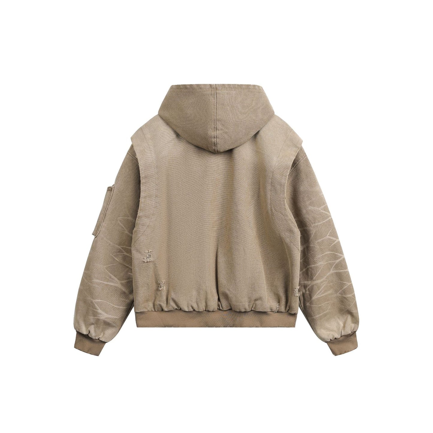 Heavy Washed Distressed Jacket