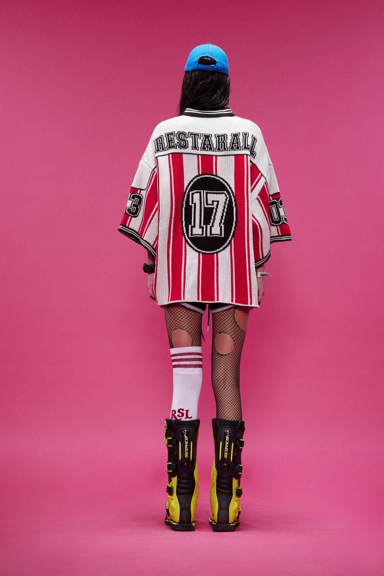 Striped 17 Varsity T-Shirt