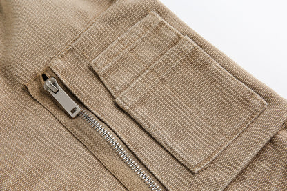 Heavy Washed Distressed Jacket