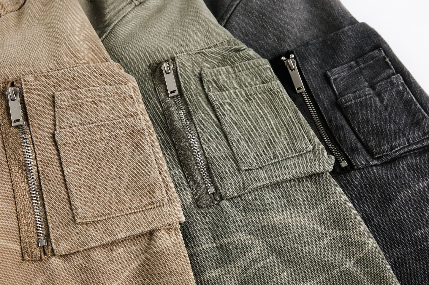 Heavy Washed Distressed Jacket