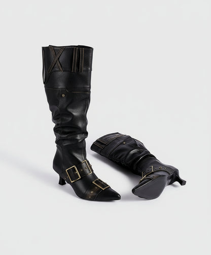 Luzz Retro Şövalye Çizme