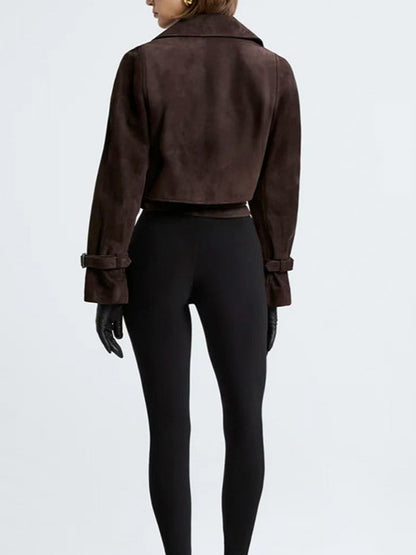 Luzz Trend Yaka Retro Slim Fit Ceket