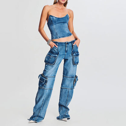 Douce Froidure Multi Cepli Kot Pantolon