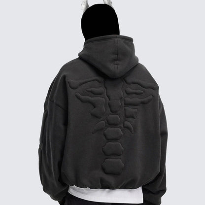 Skeleton 'Underworld' 3D Hoodie
