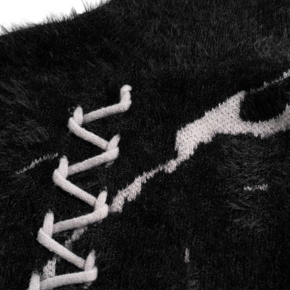 Snøra Bağcıklı Balıkçı Yaka Triko Kazak