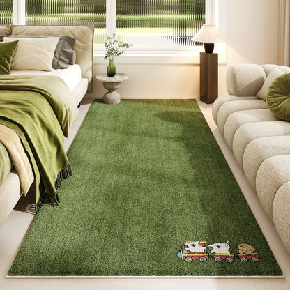 Tasarım lüks kaşmir hayvan figürlü halı