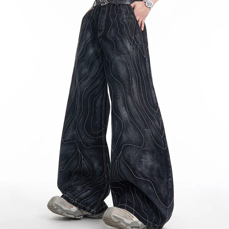 Onyx Flared Denim Pants
