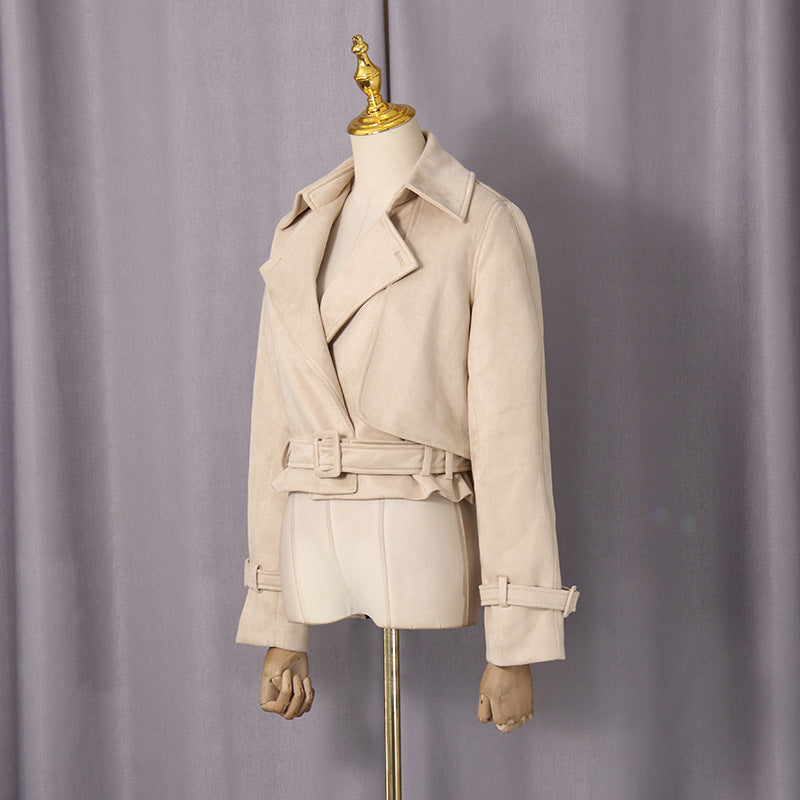 Luzz Trend Yaka Retro Slim Fit Ceket