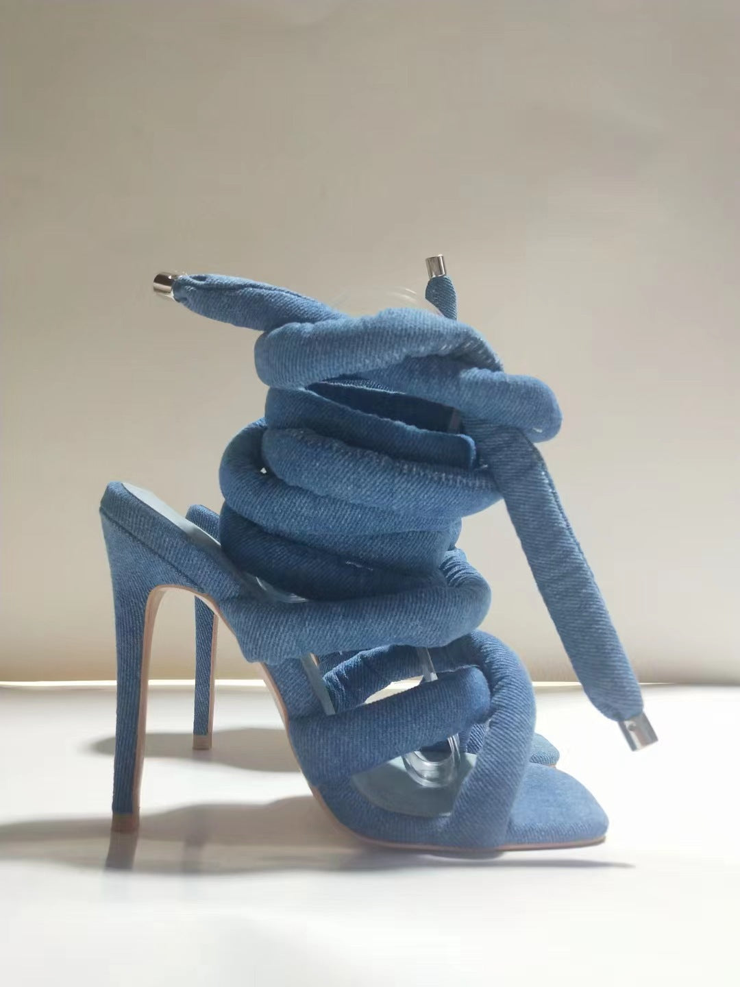 Hex on Heels Çapraz Bağcıklı Topuklu Ayakkabı