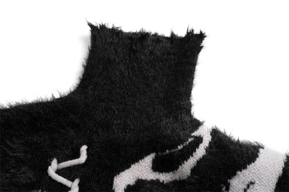 Snøra Bağcıklı Balıkçı Yaka Triko Kazak