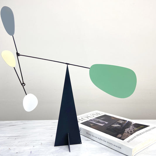 Modern minimalist İskandinav Morandi renk geometrik dinamik denge