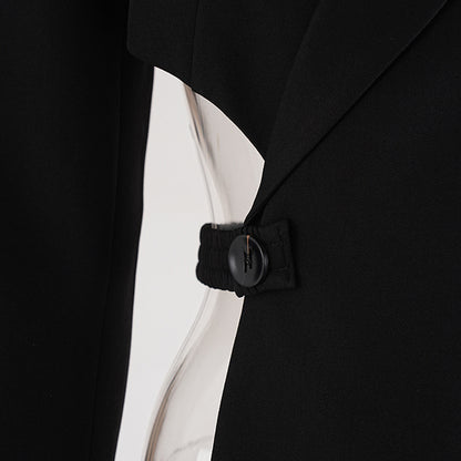 Criss-Cross  Sırt Dekolteli Blazer