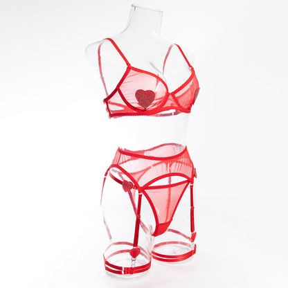 Heart on Bra Takım