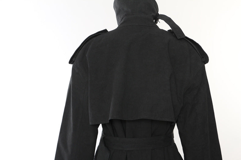 Run Mary Kontrast Renkli Trençkot