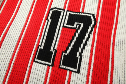 Striped 17 Varsity T-Shirt