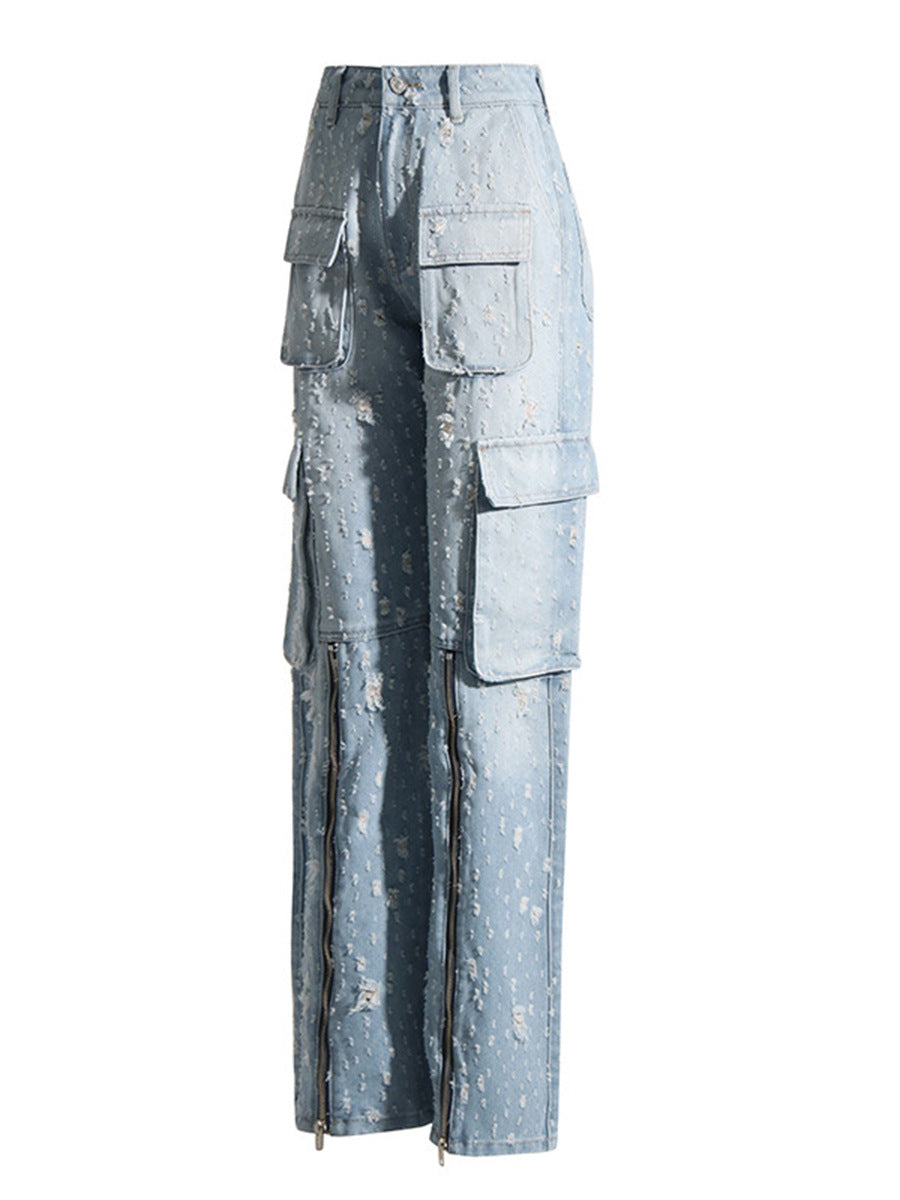 Nebraska Sky  Denim Ceket-Pantolon