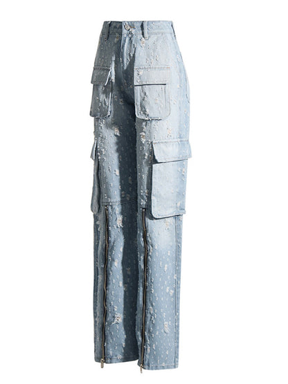 Nebraska Sky  Denim Ceket-Pantolon