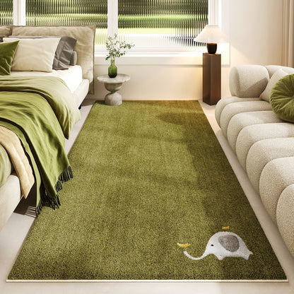 Tasarım lüks kaşmir hayvan figürlü halı