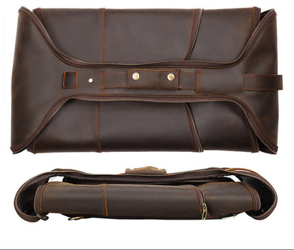 Luzz Hakiki deri büyük kapasitesi sırt çantası