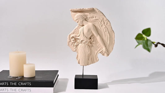 Fransız ortaçağ tarzı süsleme sanatı Venüs düz kabartma mitolojik figür tanrıça heykel modeli oda dekorasyonu