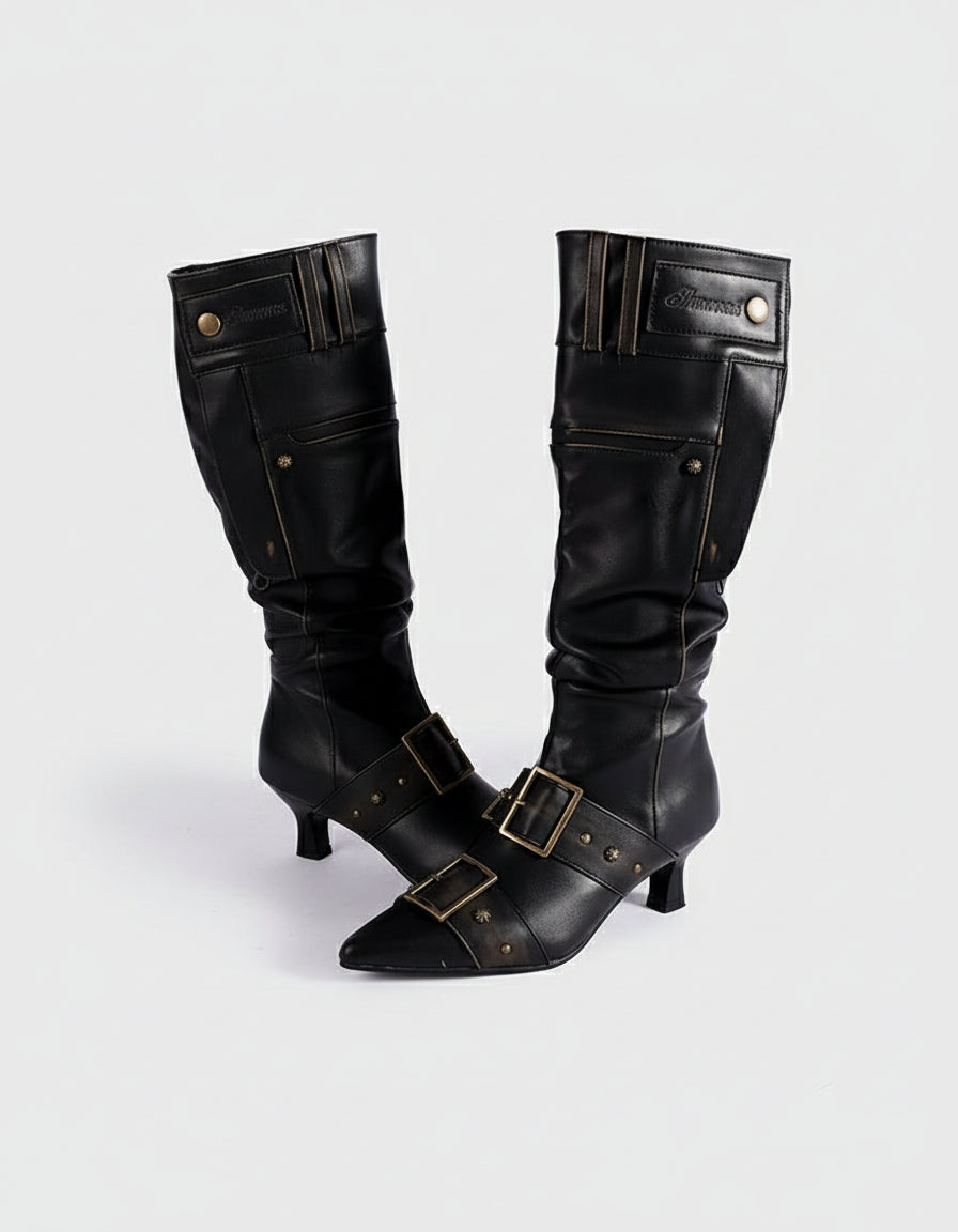 Luzz Retro Şövalye Çizme