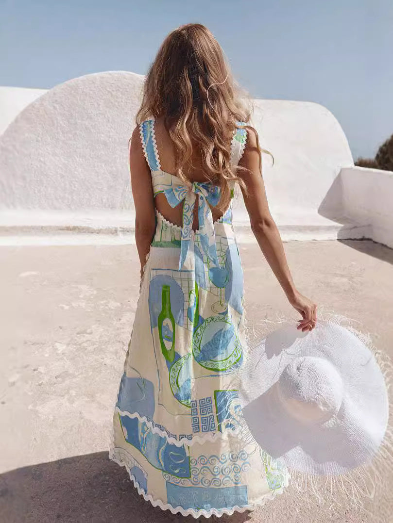 Rebel Routine Maxi Elbise
