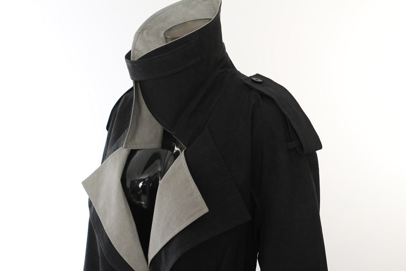 Run Mary Kontrast Renkli Trençkot