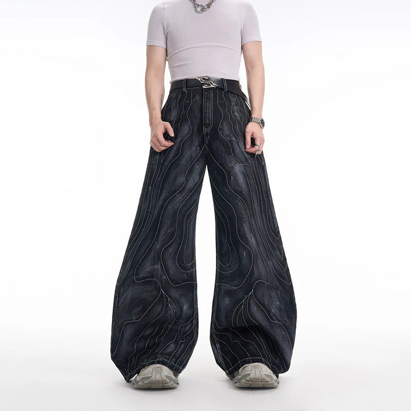 Onyx Flared Denim Pants