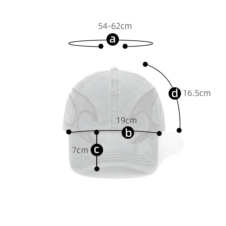 Vintage Washed 'Cyclone' Baseball Cap