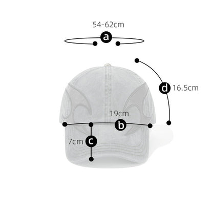 Vintage Washed 'Cyclone' Baseball Cap