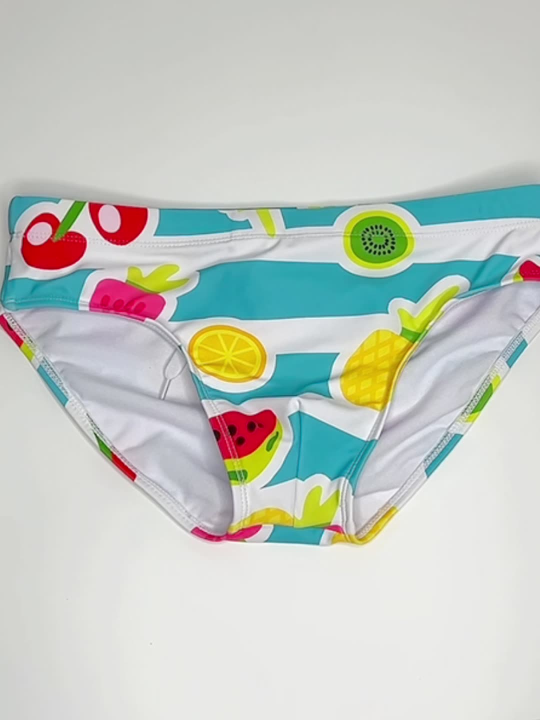 düşük bel slip mayo taze meyve baskılı