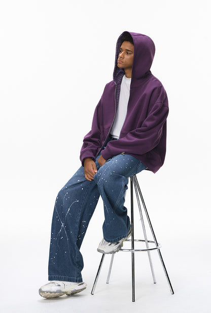 Passion unisex Çift taraflı  Kapüşonlu Sweatshirt