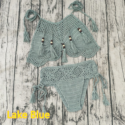 Afterburn Crochet Vintage Bikini