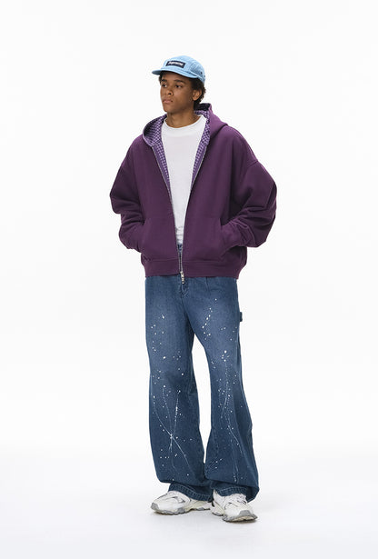 Passion unisex Çift taraflı  Kapüşonlu Sweatshirt