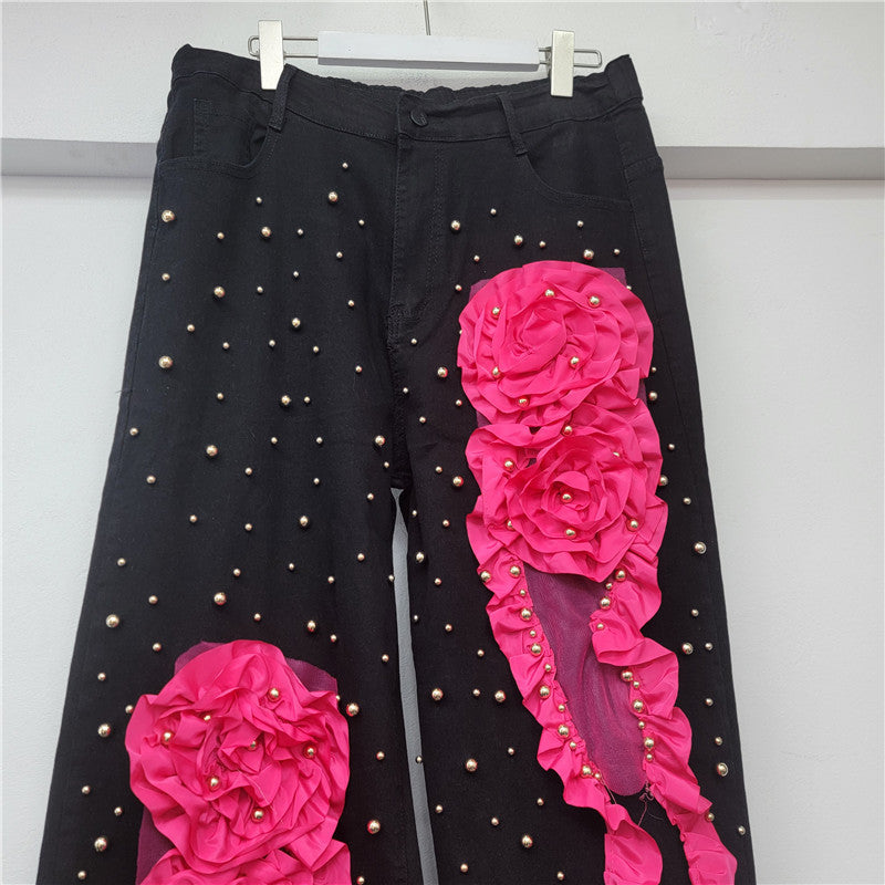 Wonx Girls Tasarım yelek + kot pantolon takımı