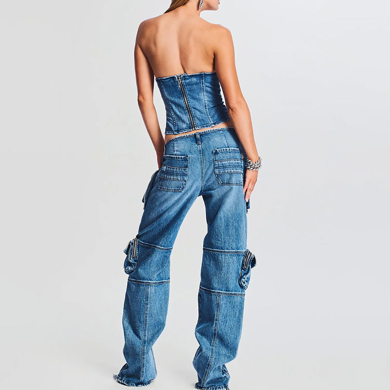 Douce Froidure Multi Cepli Kot Pantolon